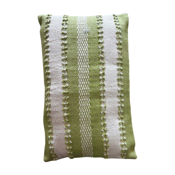 Handwoven Striped Cushion