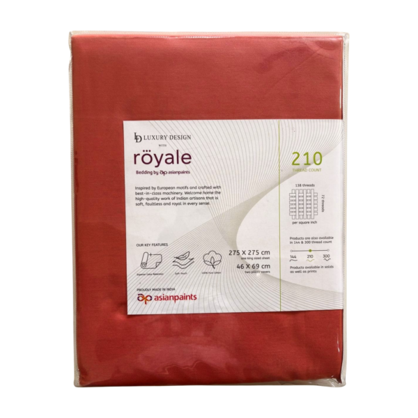 Premium Solid Cotton Bedsheet