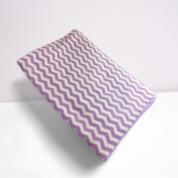 Purple Microfiber Bath Towel