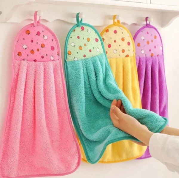 Hand Towel Set of 5 Pcs in Multicolor for Washroom and Restroom