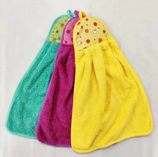 Hand Towel Set of 5 Pcs in Multicolor for Washroom and Restroom